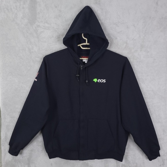 Drifire  Full Zip Hooded Sweatshirt Men XL Fleece Cat 2 FR Flame Resistant  14OZ - Picture 1 of 16